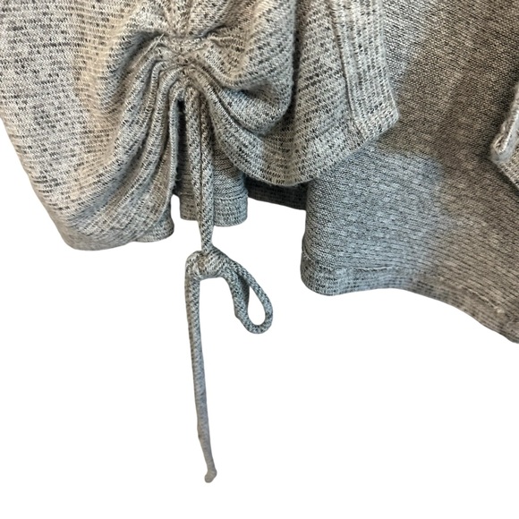 Dutch Bros Women’s SOFT Light Gray Duster Sweater RARE 1992 SMALL+MEDIUM/LARGE - Picture 6 of 7